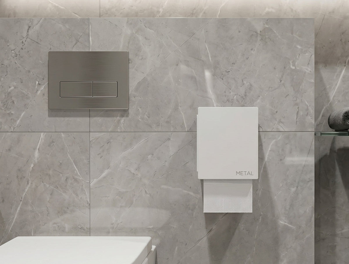 The Bloc Toilet Paper Holder - MET - AL