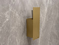 The Bloc Wall - Mounted Toilet Brush Holder - MET - AL