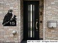 The Eagle Metal House Number - MET - AL
