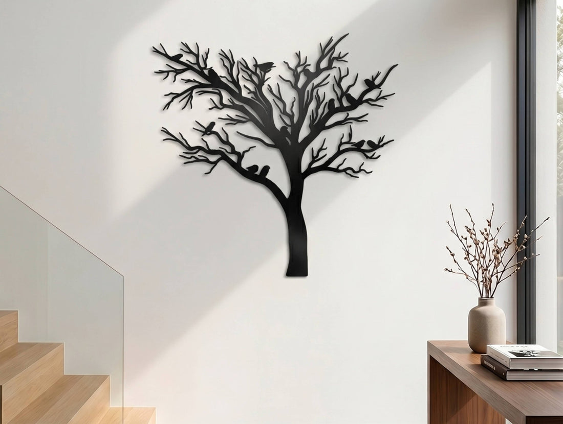 The Gathering Tree Metal Wall Art - MET - AL