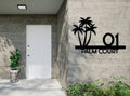 The Palms Metal House Number - MET - AL