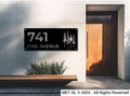The Pine Metal House Number