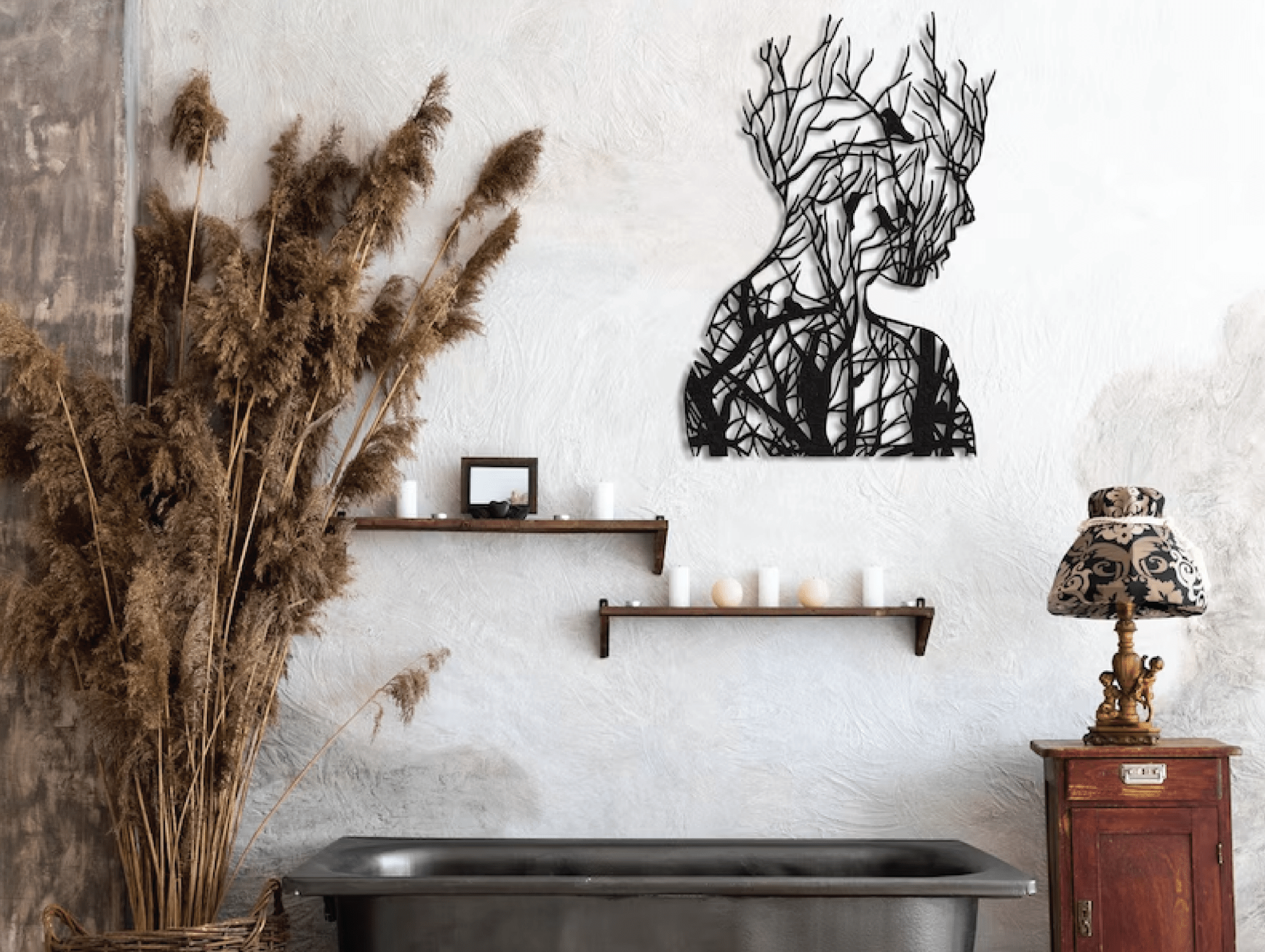 The Tree Within Metal Wall Art - MET - AL