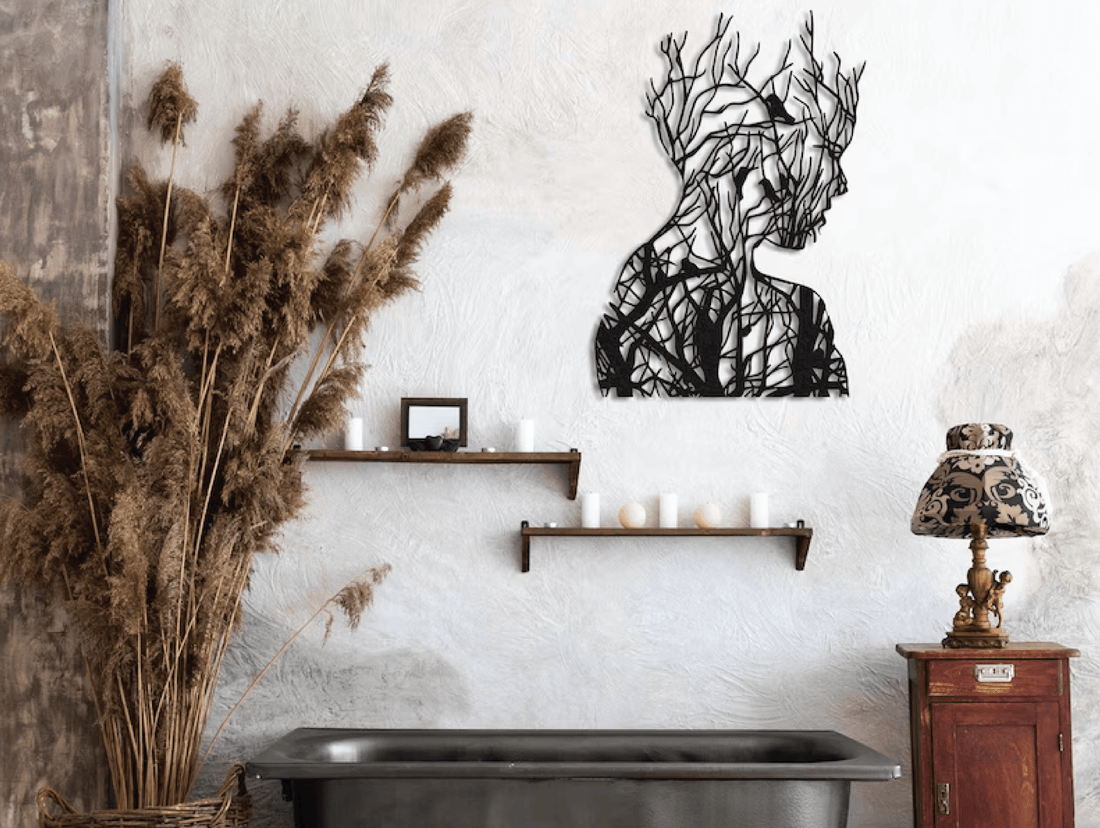 The Tree Within Metal Wall Art - MET - AL