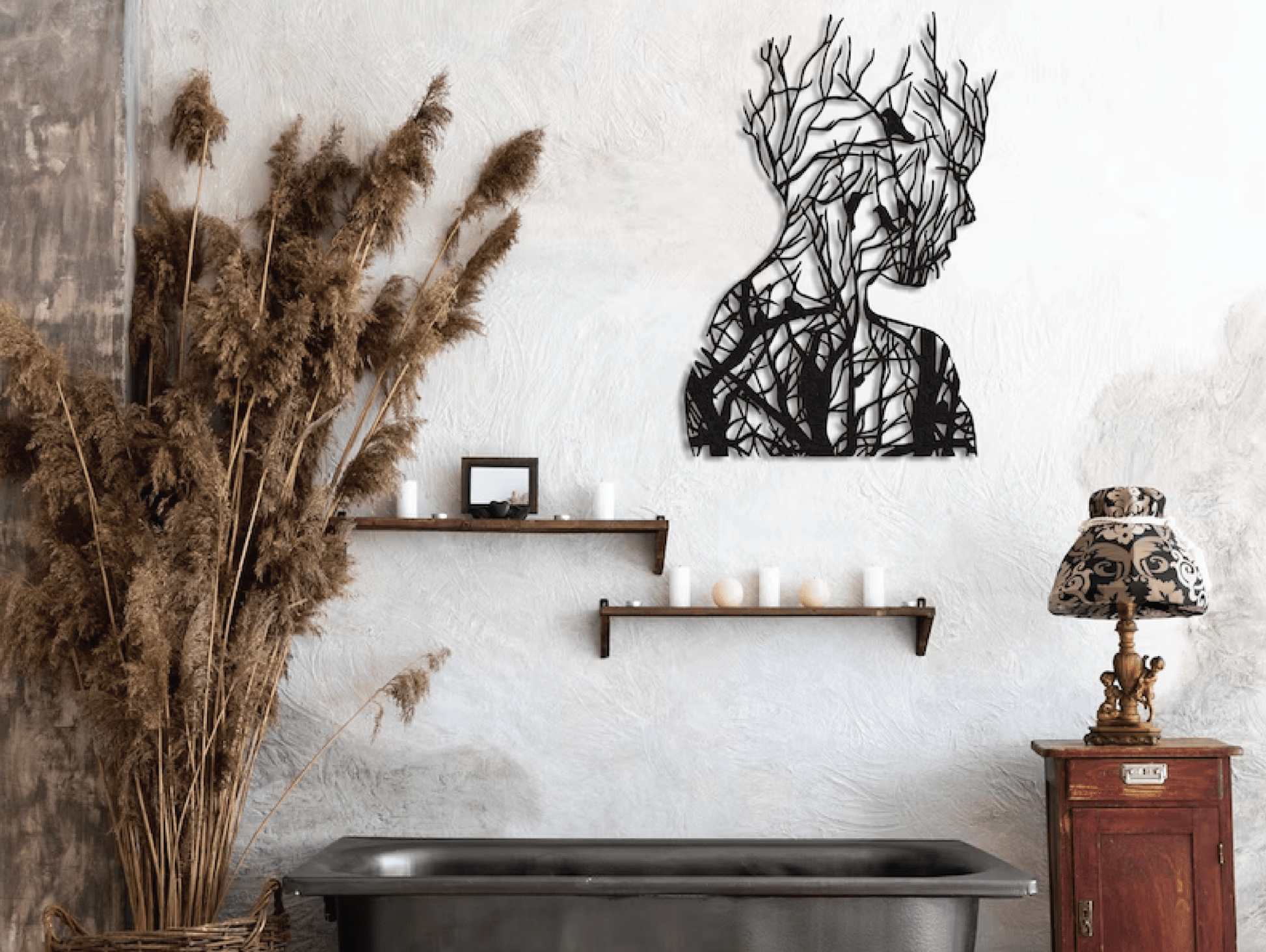 The Tree Within Metal Wall Art - MET - AL