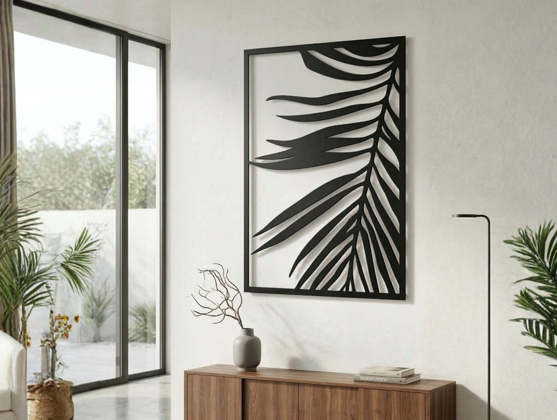 The Tropic Edge Metal Wall Art - MET - AL