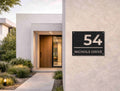 The Urban Metal House Number - MET - AL