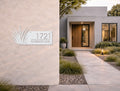 The Vera Modern Metal House Number - MET - AL