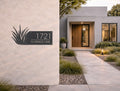 The Vera Modern Metal House Number - MET - AL