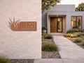 The Vera Modern Metal House Number - MET - AL