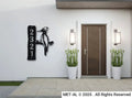 The Woodpecker Metal House Number - MET - AL