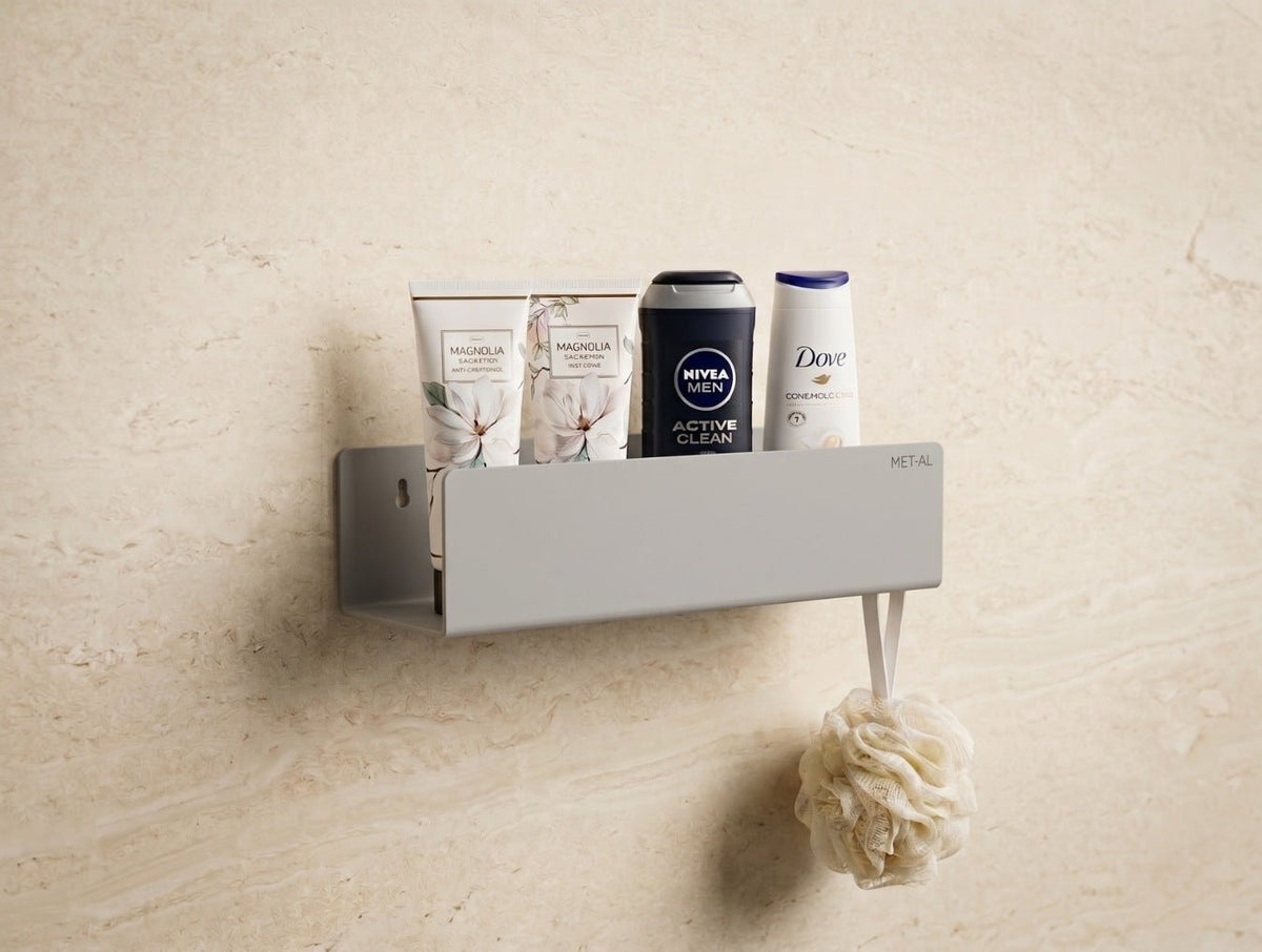 Tide Tray Stainless Steel Shower Caddy - MET - AL