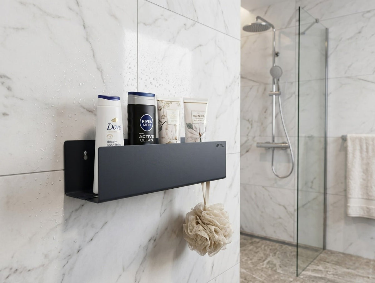 Tide Tray Stainless Steel Shower Caddy - MET - AL