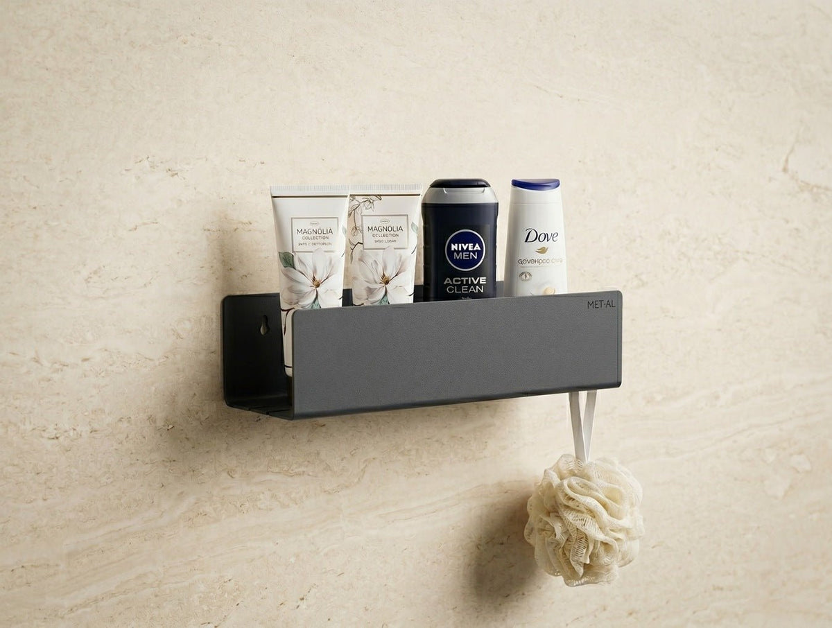 Tide Tray Stainless Steel Shower Caddy - MET - AL