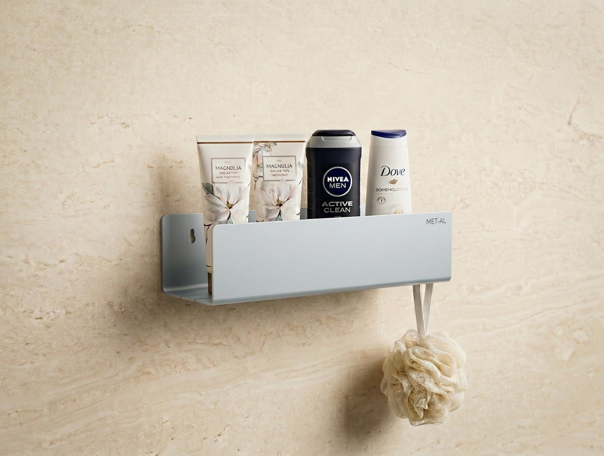 Tide Tray Stainless Steel Shower Caddy - MET - AL