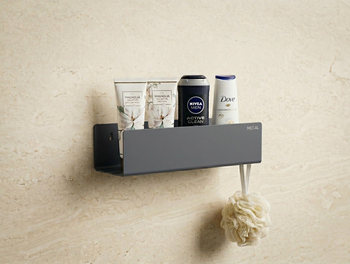 Tide Tray Stainless Steel Shower Caddy - MET - AL