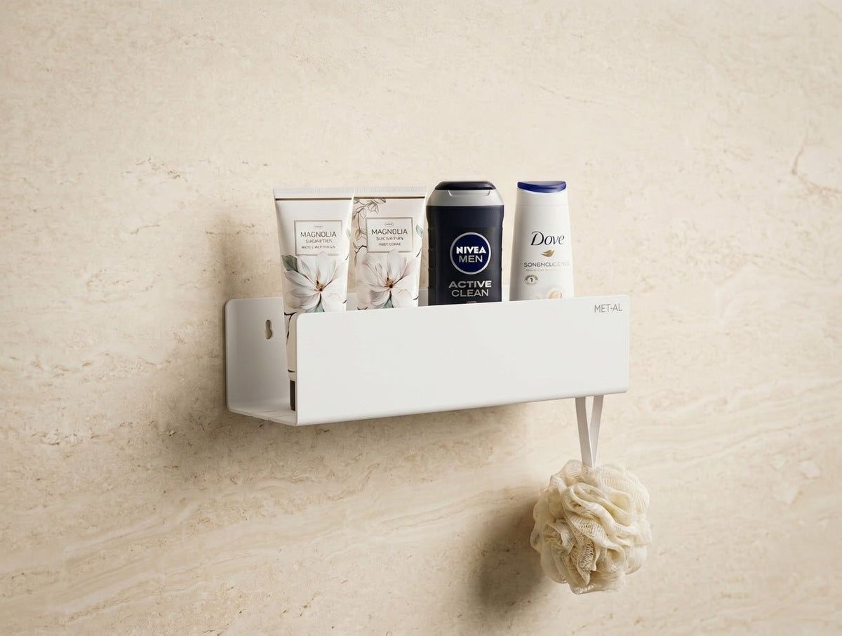 Tide Tray Stainless Steel Shower Caddy - MET - AL