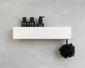 TideTray Shower Metal Shelf - MET - AL