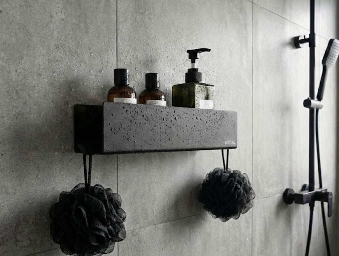 TideTray Shower Metal Shelf - MET - AL