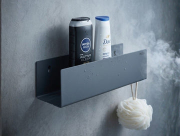 TideTray Stainless Steel Shower Shelf - MET - AL
