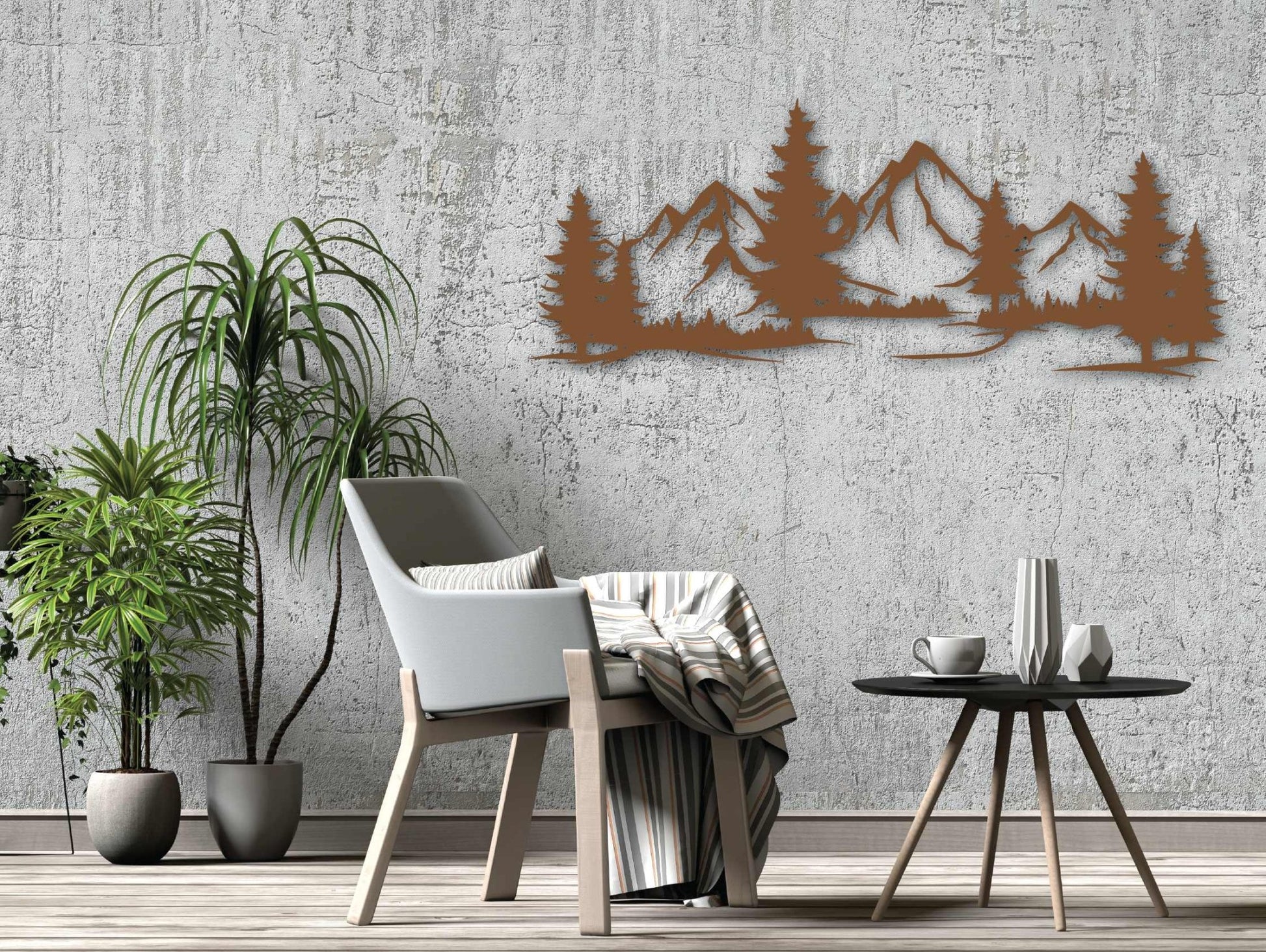 Timberline Serenity Metal Wall Art - MET - AL
