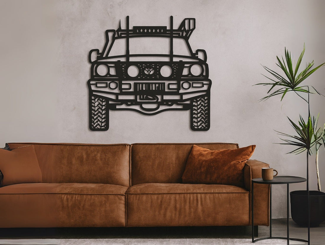 Toyota Land - cruiser 105 series 1998 Metal Wall Art - MET - AL
