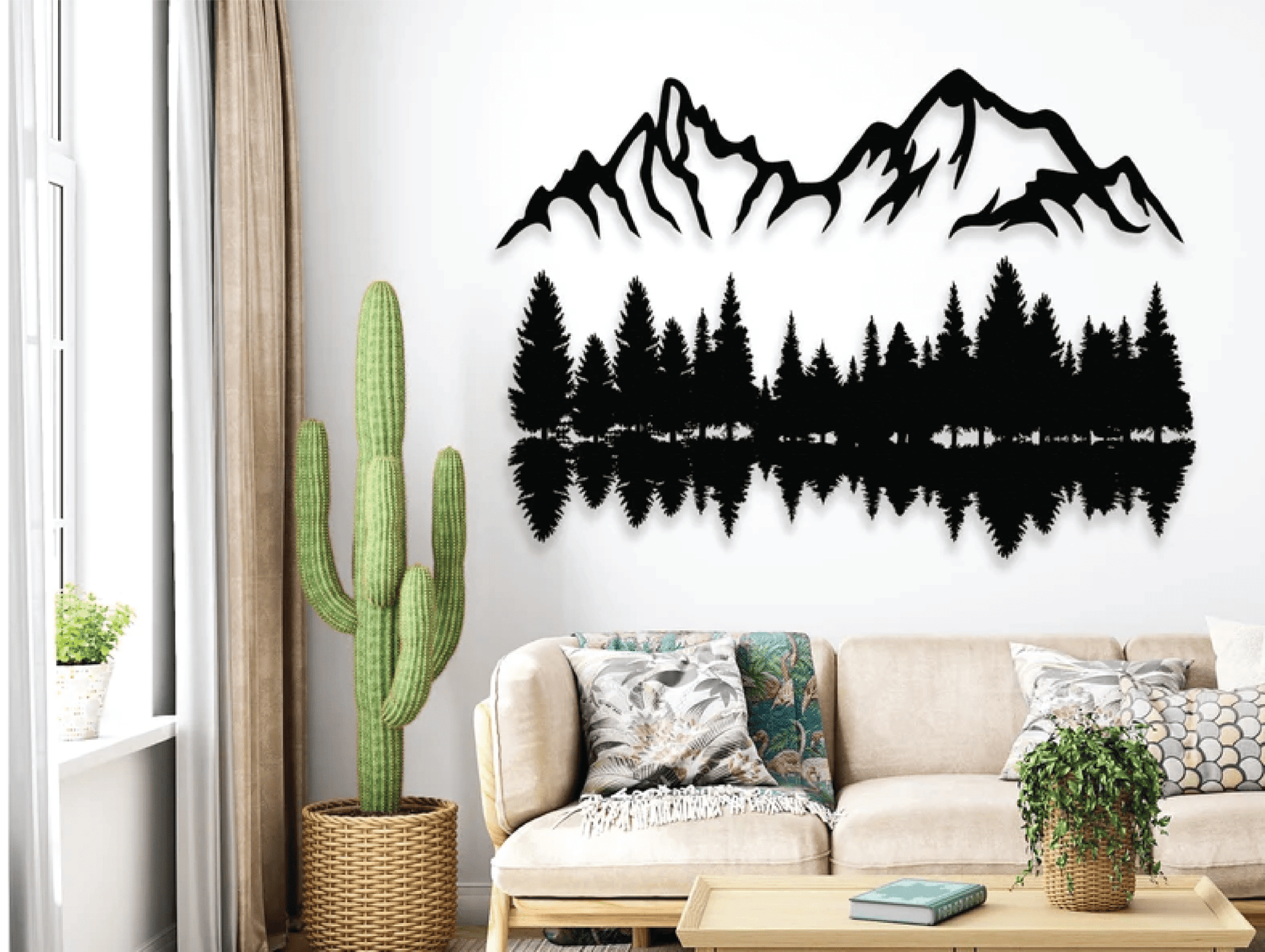 Tranquil Horizons Metal Wall Art - MET - AL
