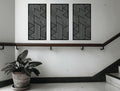Urban Labyrinth Decorative Panel - MET - AL