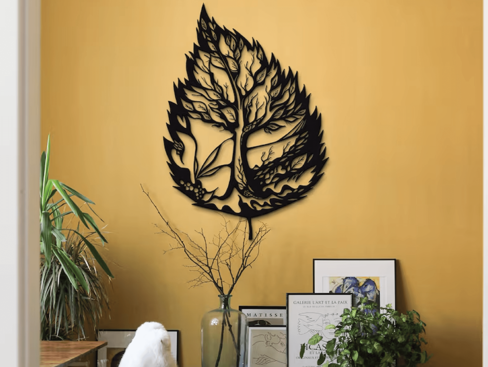 Vains of Nature Metal Wall Art - MET - AL