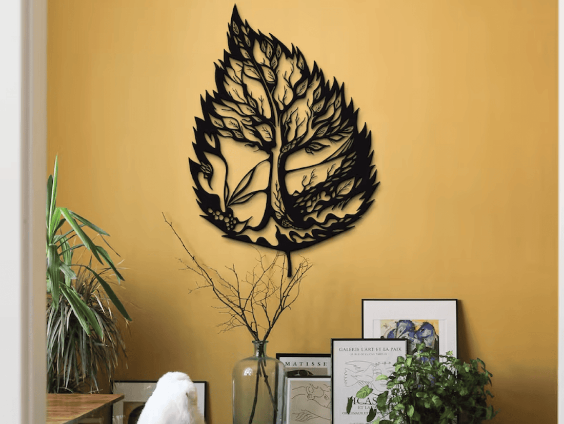 Vains of Nature Metal Wall Art - MET - AL