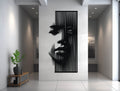 Veiled Expression Metal Wall Art - MET - AL
