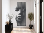 Veiled Expression Metal Wall Art - MET - AL