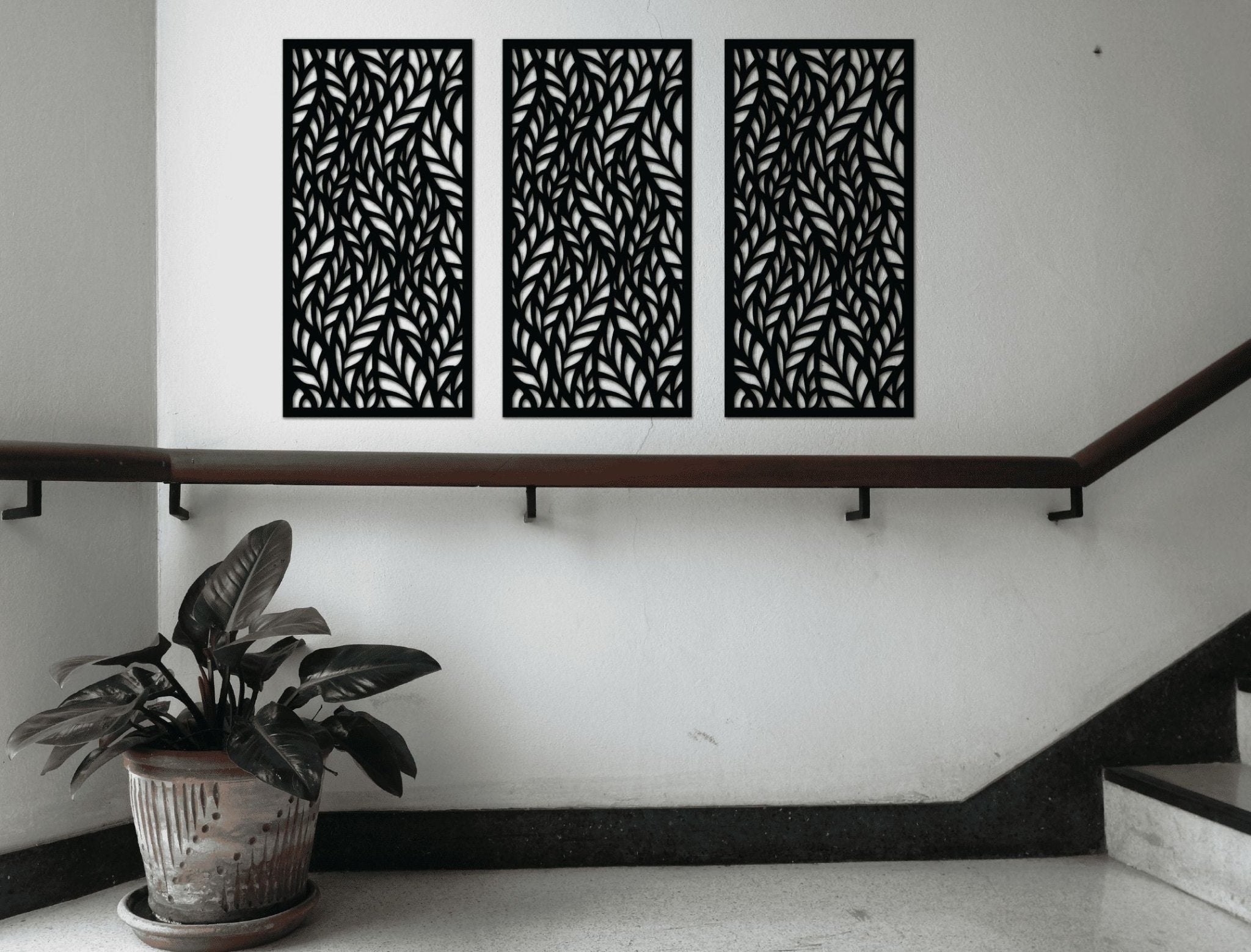 Vine Tangle Decorative Panel - MET - AL