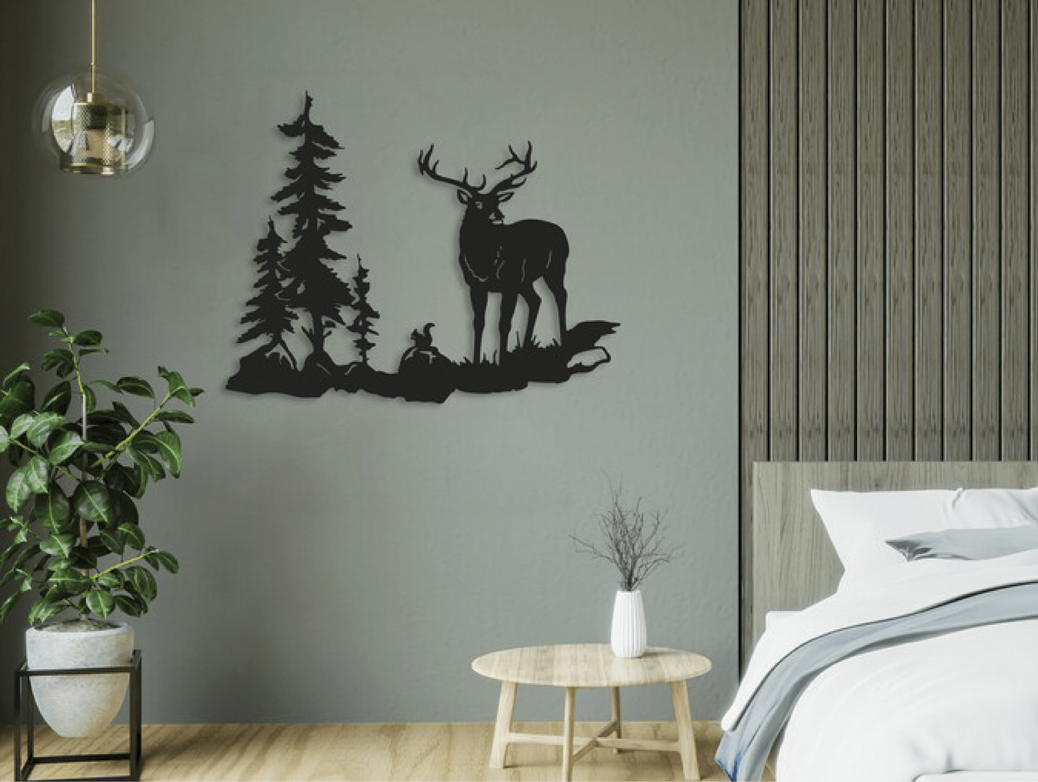 Whispers of the Forest Metal Wall Art - MET - AL