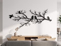 Whispers on the Branch Metal Wall Art - MET - AL