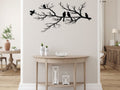 Whispers on the Branch Metal Wall Art - MET - AL