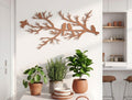 Whispers on the Branch Metal Wall Art - MET - AL