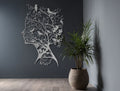 Woodland Whisper Metal Wall Art - MET - AL